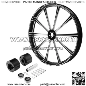 32" Front Wheel Rim Hub Dual Disc Fit For Harley Road Street Glide 08-23 non ABS