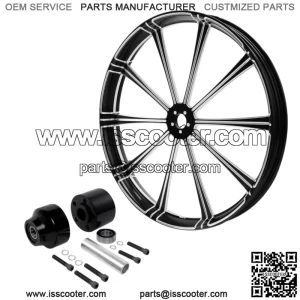 32" Front Wheel Rim Hub Single Disc Fit For Harley Street Glide 08-23 22 non ABS