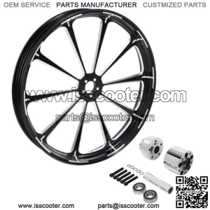32"X3.5" Front Wheel Rim Single Wheel Hub Fit For Harley Touring Road King 08-23