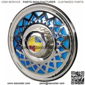 Hub Cap "Crown" for 8" rim, open