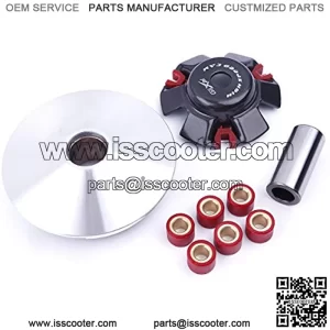 ATKS-042 GY6 125cc 150cc High Performance Racing Variator Kit with 13g Roller Weights for Chinese 4-Stroke 152QMI 157QMJ Scooter Moped ATV Engine Front Clutch