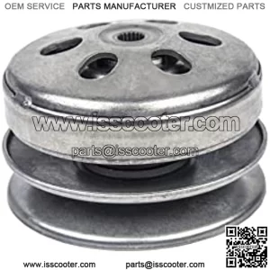 Complete Clutch Assembly with Driver Pulley & Clutch Bell for GY6 125cc & 150cc GY6 Scooters, ATV's & Go Karts