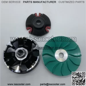 Suitable for modified motorcycle Fuxi Qiaoge ZY100 Liying RSZ JOG100 clutch Pulley front drive disc