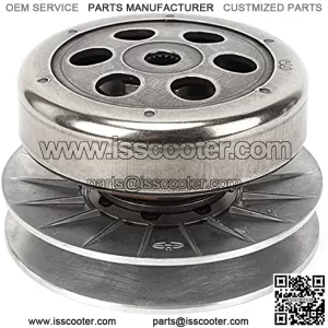 Clutch Driven Pully Rear Assembly Fit for LINHAI 260cc 250 300cc Scooter Go Kart ATV 16T Spline Clutch Assembly LINHAI 260cc 250 300cc CLUTCH Moped Scooter GO KART ATV 16 16 Driven Pulley Wheel
