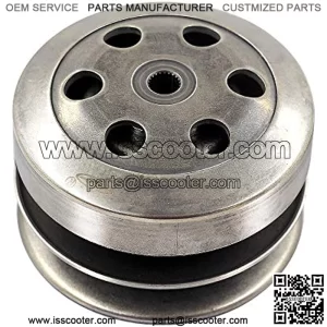 Driven Pulley Rear Clutch for GY6 49cc 50cc 80cc 139QMB engine, Complete GY6 Clutch Compatible Scooter Moped ATV Go Kart Taotao Roketa Sunl