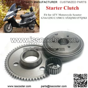 ATV Motorcycle Scooter Moped For Starter Clutch GY6/125CC/150CC/152QMI/157QMJ