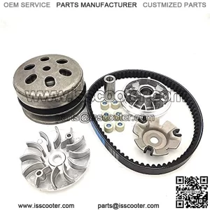 Clutch Assembly Set Fit GY6 150cc scooter 152QMI 157QMJ Engine taotao Go Kart ATV Quad 743 belt
