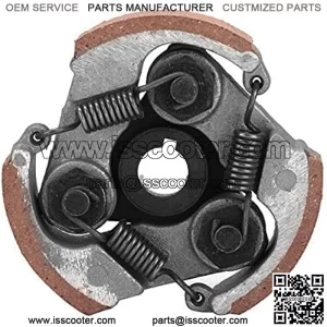 49Cc Clutch Pad Centrifugal Clutch Heavy Duty Waterproof Centrifugal Clutch Pad Fits for 47cc 49cc Mini Quad Moto Dirt Pit Bike Pocket Bike ATV Scooter