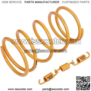 ATKS-03902 Chinese Scooter High Performance Racing Torque Spring clutch springs GY6 50cc-100cc 139QMB Engine Moped ATV (1500RPM,Yellow)