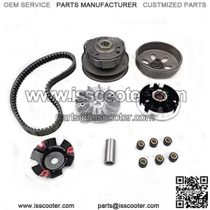 High PerformanceClutch Assembly Set Fit GY6 150cc scooter 152QMI 157QMJ Engine taotao Go Kart ATV Quad with Gates 743 20 30 belt