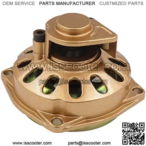 6T T8F Gear box Gear Reduction Transmission Gearbox-6 Tooth 25H Clutch Drum for 2-Stroke 47cc 49cc Pocket Bike Buggy Go Kart ATV Quad Gold