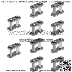 Roller Chain Connector Link #40 Mini Bike Chain Connecting Links 10PACK