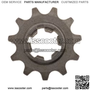 2pcs T8F Pi Delantero 11 para Mini Bike Scooter  Pi delantero de 11 dientes