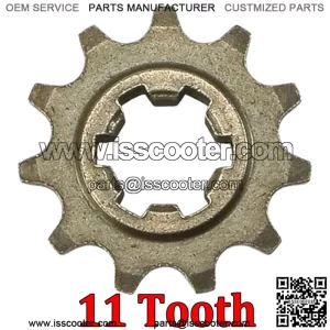 8mm #05T Front Sprocket for Chinese ATV's (11, 14, or 17T)