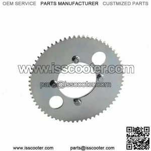 25H Chain 65 Tooth 54mm Rear Sprocket for 49CC Mini Pocket Bike Moped Scooter