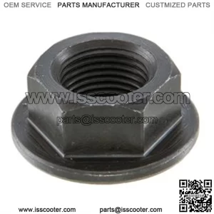 Nut Flywheel M12x1,0 mm hexagonal with flange, CASA LAMBRETTA