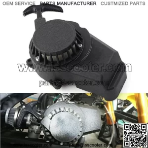 Recoil Pull Start Starter Aluminum For 47 49cc 2 Stroke Mini Bike Scooter ATV