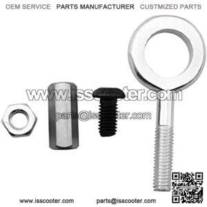 Shaft Locking Screw Kit for Xiaomi M365 Electric Scooter Accessories Stainless Steel Pull Ring Assembly Replacement Parts Metal Lock Fixed Hinge Bolt Screw Folding Hook