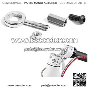 FEC Scooter Replacement Hinge Bolt Repair Hardened Steel Lock Fixed Bolt Screw Folding Hook Compatible for Xiaomi MIJIA M365 Scooter Parts