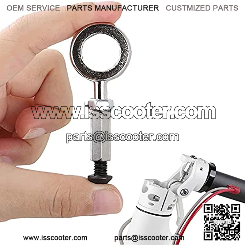 FEC Scooter Replacement Hinge Bolt Repair Hardened Steel Lock Fixed Bolt Screw Folding Hook Compatible for Xiaomi MIJIA M365 Scooter Parts - Image 3