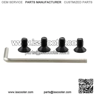 Screw /  Bolt Kit MONORIM M5x10 4x for E-Scooter, frame