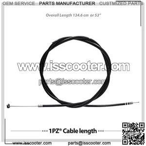 CA2-48T Premium 48" Throttle Control Cable 48 inch for Mini Bike Go Kart