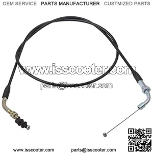 46.06" Elbow Handlebar Throttle Cable for GY6 125cc 150cc Chinese ATV Scooter Dirt Pit Bike Quad