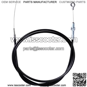 N-A 71 inch Throttle Cable 8252-1390 for Manco ASW Go Kart Cart Mini Bike Gas Scooter Motorcycle with 63 inch Casing