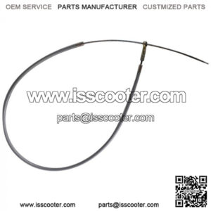 Complete Rear Brake Cable (with Loop); Vespa P/PX