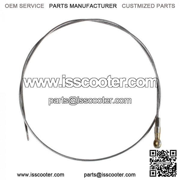Inner Rear Brake Cable (w/ Loop); Post 79 Oil-Injected Vespa