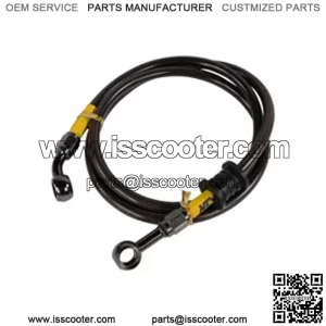 Brake Line, NCY Universal Stainless, Braided for Scooters