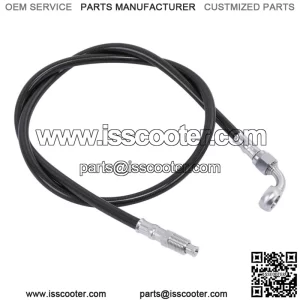 14" Brake Line Hose Fit For Harley Softail Fat Boy Breakout Sport Glide Black