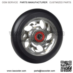 100 mm Pro Kick Scooter Wheel with 5-Spoke Pinwheel Core