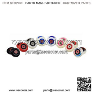 64 mm Caster Wheels with 608 Bearings (Set of 2)