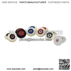 68 mm Wheels with Bearings for Razor RipStik RipSter, RipStik RipSter DLX, & Sole Skate (Set of 2)