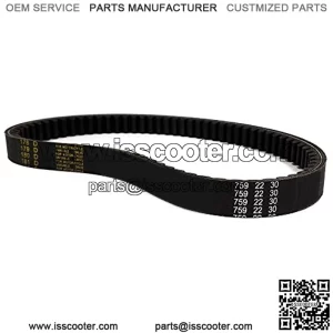 V-Belt CVT Drive Belt 759 22 30 Fits Yamaha Riva 125 '95-'00 and Yamaha YJ125 Vino '04-'05