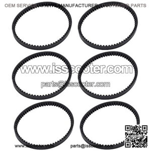 Tvent 669-18-30 139QMB Drive Belt GY6 49cc 50cc Replacement for ROKETA Baja Tank JMSTAR TAOTAO JONWAY Scooter Moped ATV (Pack of 6)