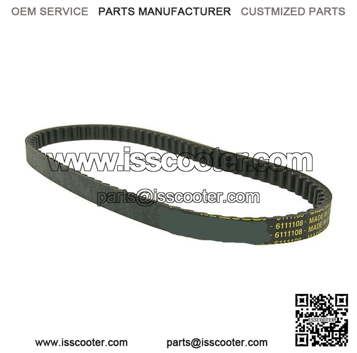 Drive Belt for Short Minarelli w/Overrange Kit 816-17.5-30