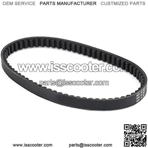 Motorcycle Parts Group Replacement Drive Belt,Black Rubber Drive Belt for GY6 50CC 139QMB Scooter 669-18-30