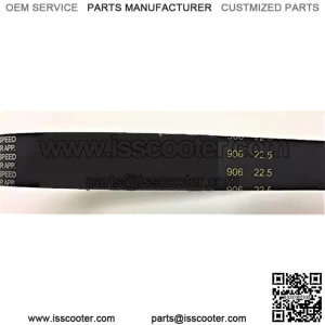 V-Belt CVT Drive Belt 906 22.5 30 fits 250cc - 300cc Water Cooled Engine (1) Per Order Chinese Scooters Motorcycle Scooter