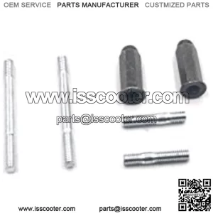 Exhaust Pipe Muffler Screws Bolt Nut for GY6 50cc 80cc 100cc 125cc 150cc ATV Quad Scooter