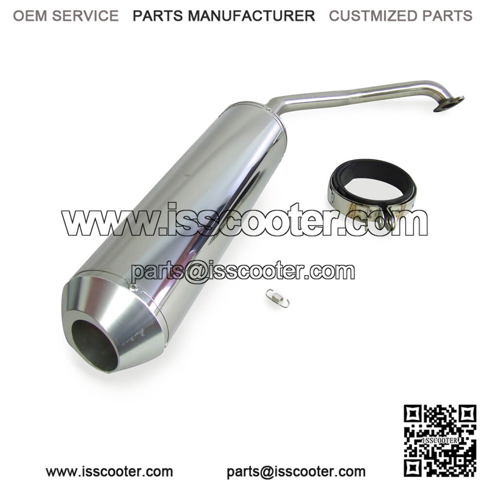 Performance Exhaust (Carp MouthStainless) GY6
