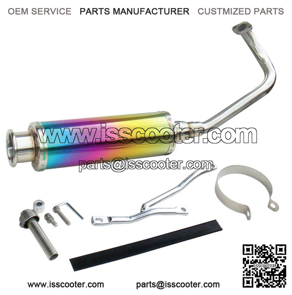 Performance Exhaust (StainlessMulticolor) QMB139