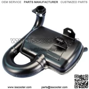 Exhaust, Polini for 125cc - 150cc 2-Stroke Genuine Stella, Vespa