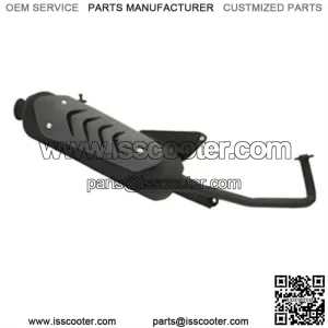 Exhaust, Polini for 50cc 4-Stroke Kymco Super 8, Agility, Like