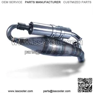 Exhaust, Polini Race 2 for 50cc 2-Stroke A/C or L/C Minarelli Based Scooters