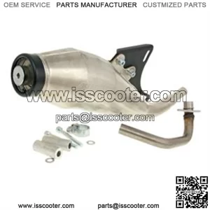 Exhaust, Tecnigas GP4 for 50cc 4-Stroke Vespa, Piaggio