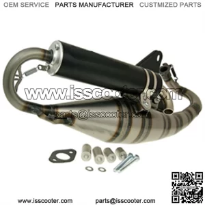 Exhaust, Tecnigas Triops for 50cc 2-Stroke Horizontal Kymco, SYM Scooters