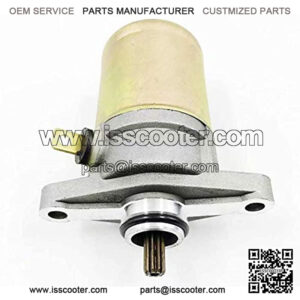 High Performance 10 Teeth Electric Starter Starting Motor for GY6 50cc Scooter Moped Parts QMB139