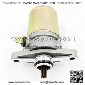 High Performance 10 Teeth Electric Starter Motor for GY6 50cc Scooter Moped Parts